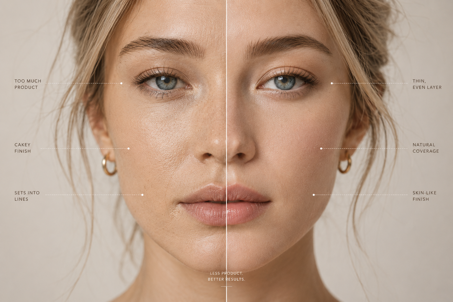 Cakey Foundation? Are You Applying More Than Your Skin Actually Needs?
