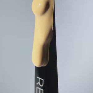 RE LUMI spatulas with foundation swipes and puff duo showing flawless, eco-friendly K-beauty base tools.